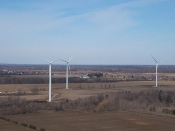 Erie Shores Wind Turbines